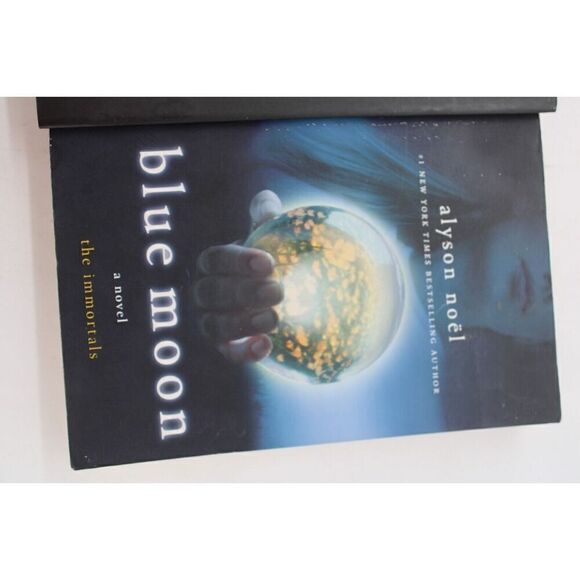 Alyson Noel The Immortals Dark Flame Blue Moon Everlasting Hb Lot - Picture 4 of 10